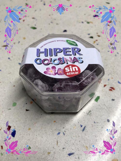 Caramelos violetas Hiper Golosinas