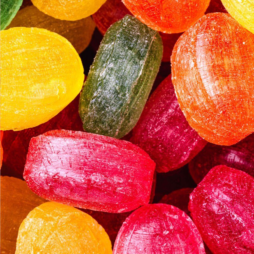 La historia de los caramelos